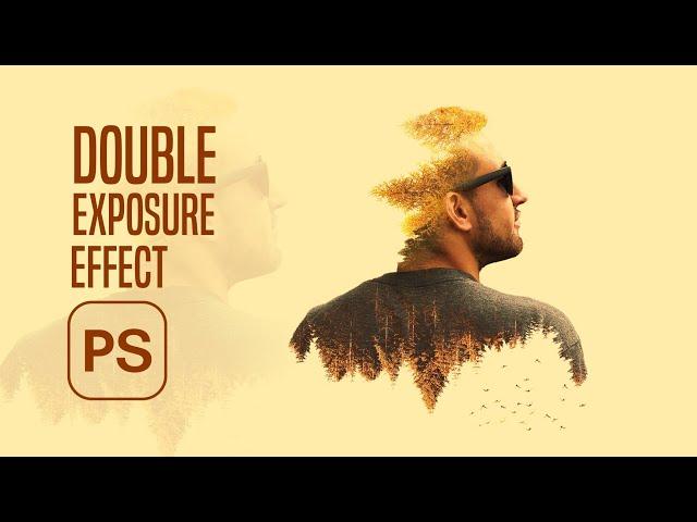 Easy Double Exposure Effect | Photoshop Tutorial 2023