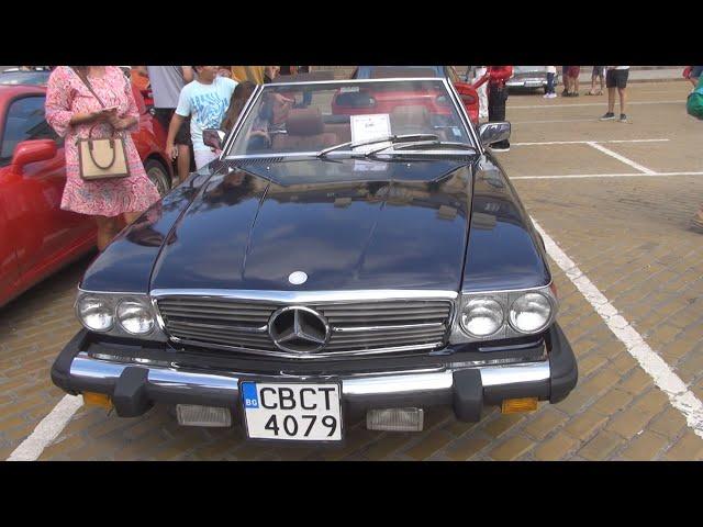 Mercedes-Benz 450 SL Car (1980) Exterior and Interior