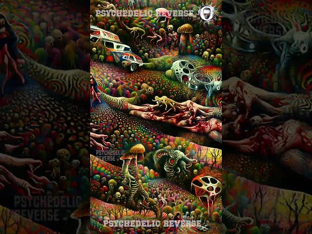  Magic Mushroom - Psychedelic Visuals [TRIPPY WARNING] (4K)