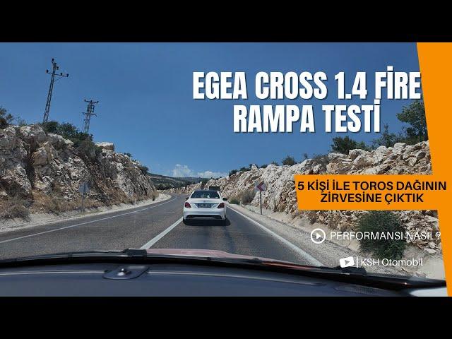 Egea Cross 1.4 Fire Rampa Testi | 5 Kişi İle Zirveye Çıktık | Egea Cross 1.4 Fire Yokuşta Nasıldı?