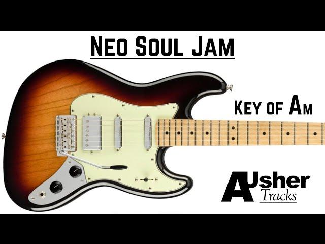 Neo Soul in A minor | Guitar Backing Track