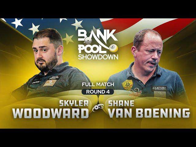 WOODWARD vs VAN BOENING ▸ Bank Pool Showdown