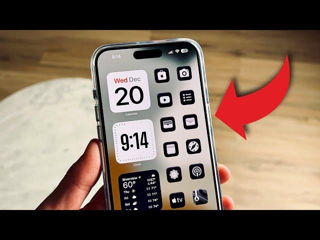 Ultra Minimalist iOS Home Screen Set Up | What’s on my iPhone 15 Pro Max?