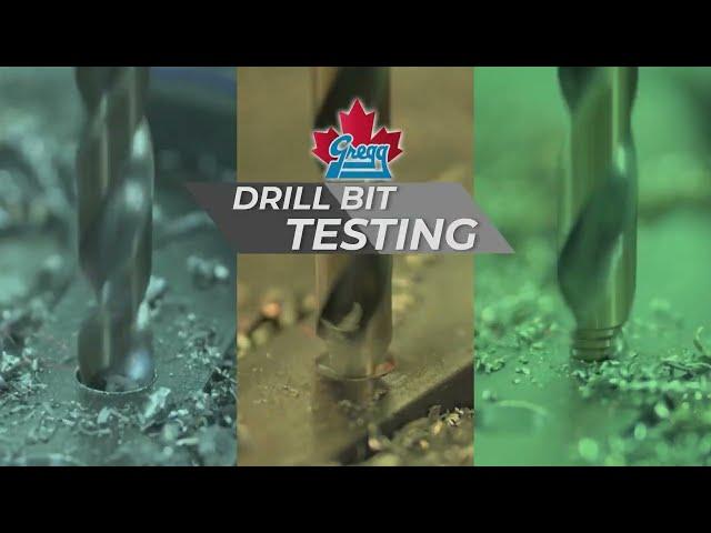 Gregg’s Drill Bit Testing!