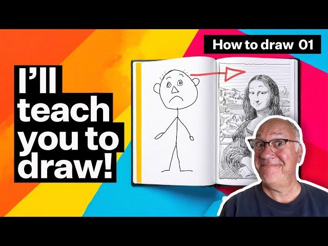 I'll teach you to draw! How to Draw #1: The Essential First Steps Most Beginners Miss