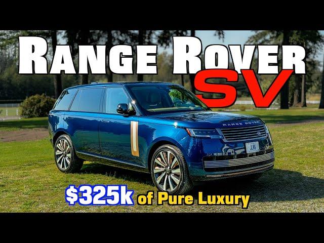 2024 Range Rover SV LWB Signature Suite // IT'S WAY TOO GOOD