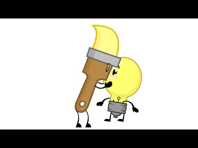 Inanimate Insanity Shorts - Paintbrush x Lightbulb in nutshell