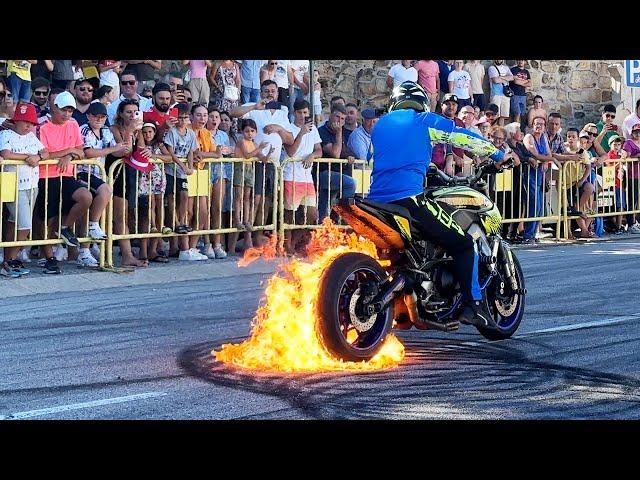 Paulo Martinho | Moto Freestyle | Quemando Rueda [Burnout] | [ Tire 1000 degree ] | 2023 | BOTICAS