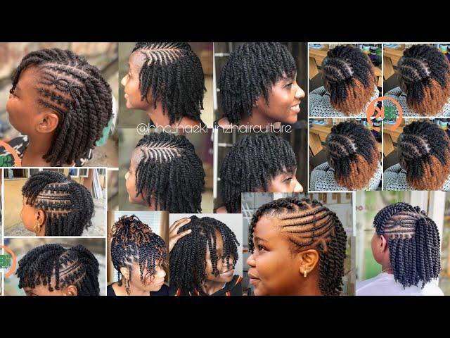 Unique & Stylish 2024 Natural Hair Twist Hairstyles for Black Women | New Twist Braids Hairstyles