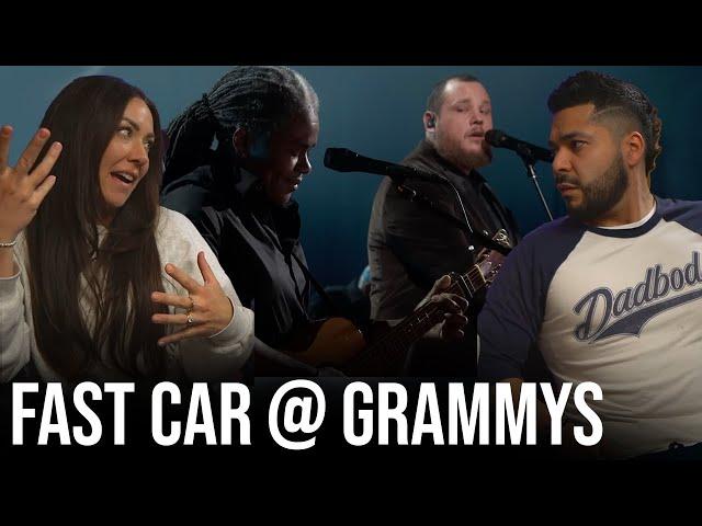 Reacting to Tracy Chapman & Luke Combs' Fast Car Performance at the Grammys