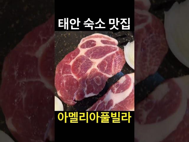 유료광고포함) 태안 여행 숙소 맛집 / 아멜리아풀빌라 / 재방문각