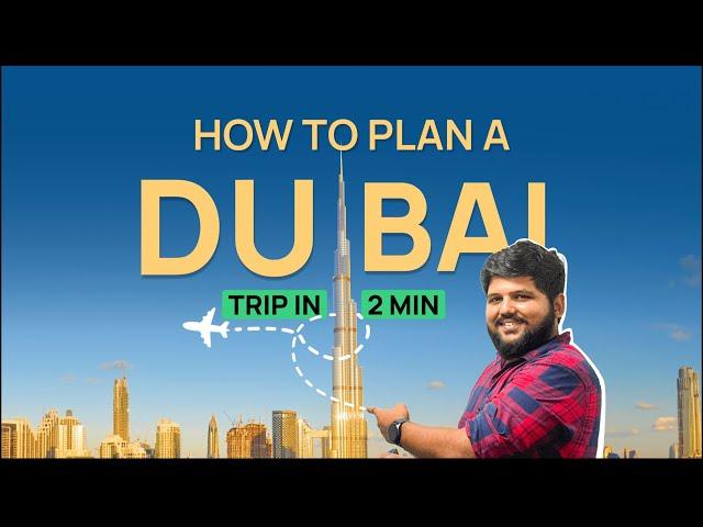 In 120 Seconds Plan Your Dream Vacation ️️ | Dubai Travel Hack  | Pickyourtrail  #travel #dubai