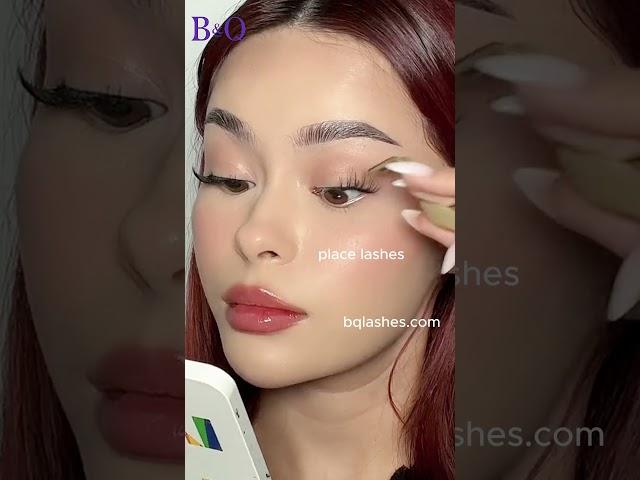 Apply B&Q lash diy lash extensions at home |Direct link in description