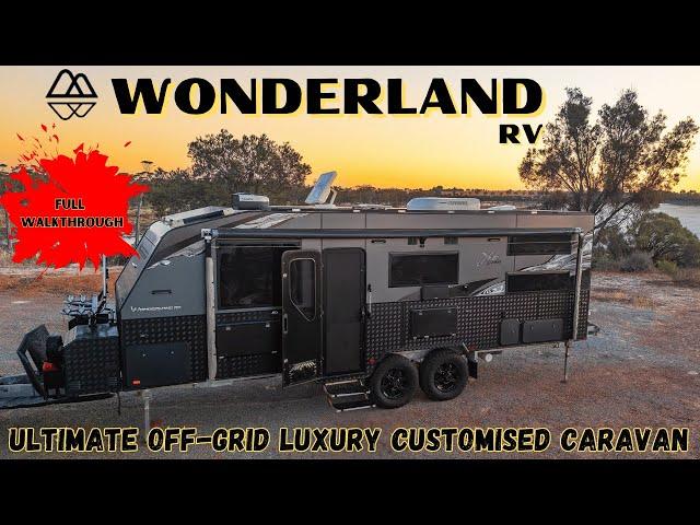 WONDERLAND XTR 23ft Family Caravan | Luxurious, Full Off-Road & Off-Grid Living | Setup To TRAVEL