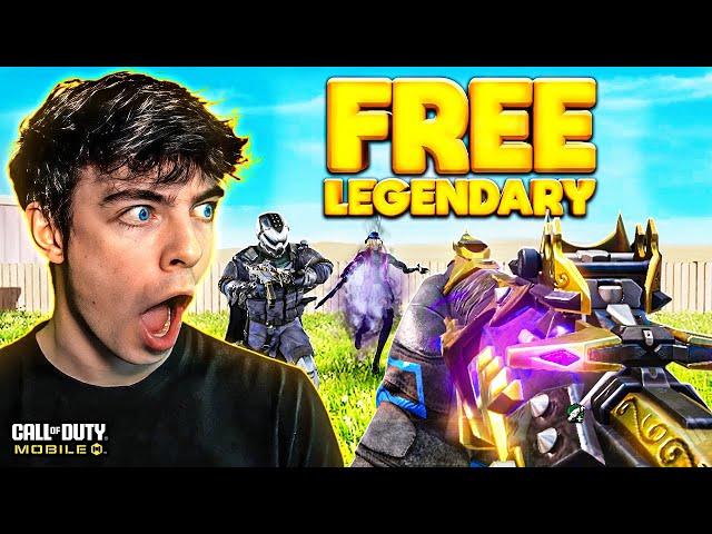 HOW TO GET A FREE LEGENDARY in 3 MINUTES on COD Mobile...