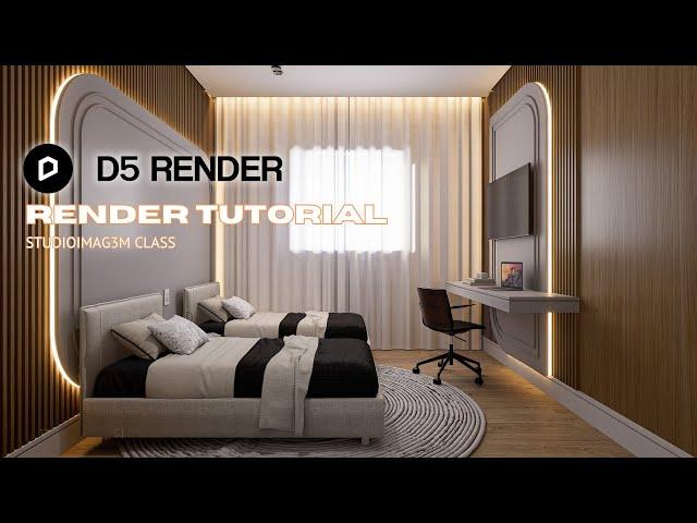 D5 RENDER 2.9 RENDERING RELAISTA TUTORIAL CHILDREN'S ROOM