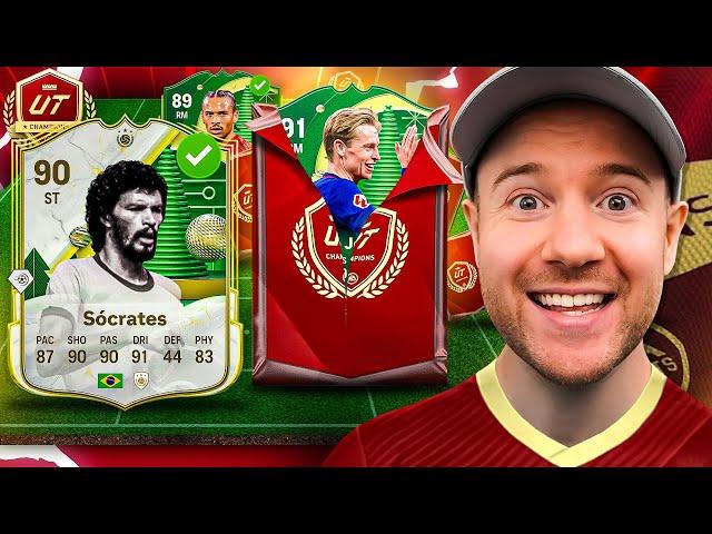 This Winter Wildcards SBC is CRAZY!!! FUT Champs w/ Socrates & Sane!