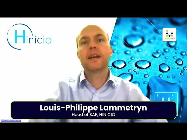 Louis-Philippe Lammetryn | HINICIO | World Sustainable Aviation Fuel Forum