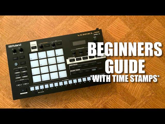 Roland Verselab MV-1 - How To Make Your First Beat