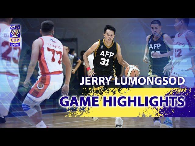 Game Highlights: Jerry Lumongsod of AFP Cavaliers | Best Player of the Game - January 18, 2023