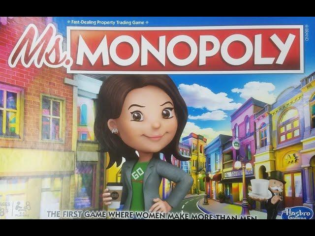 Ms. Monopoly board game (2018, Hasbro) Review