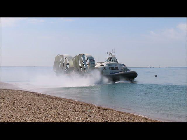 Hovertravel Hovercraft Journey - Isle Of Wight To Southsea - Solent Flyer - June 2021 | kittikoko