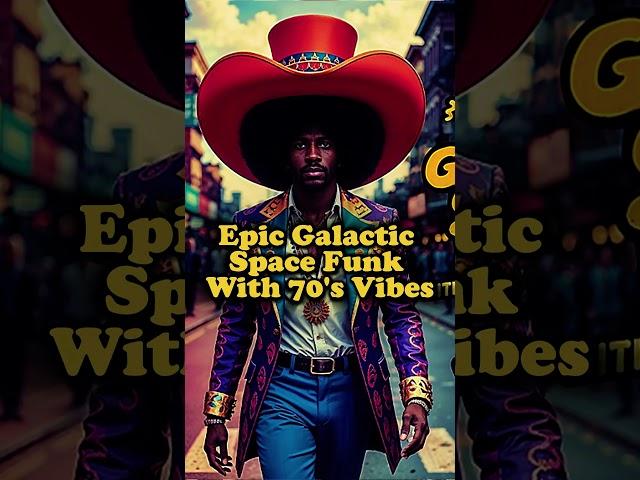  Epic Galactic Space Funk Track2 | 70’s Vibes & Chill Funk Energy #funkmusic #spacefunk #retrovibes