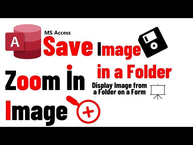 Save Image into Folder in MS access