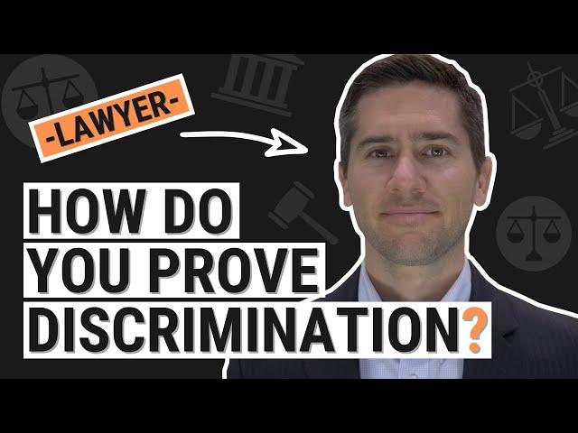 How to Prove Discrimination at Work