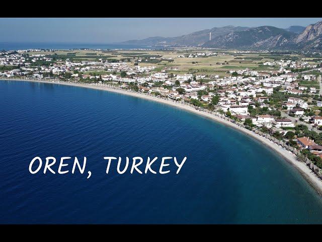 Turkey, Oren. Drone 4k