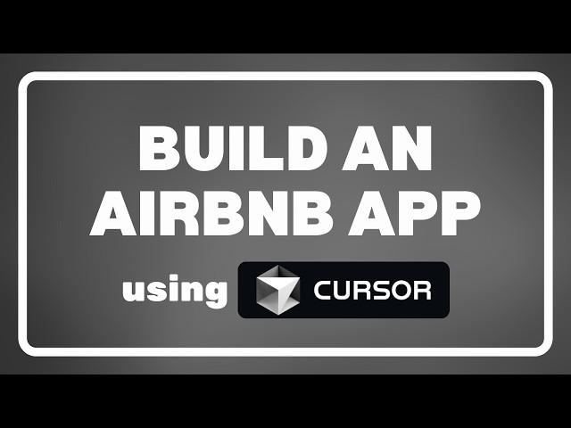 Build a basic Airbnb app with Cursor AI tricks