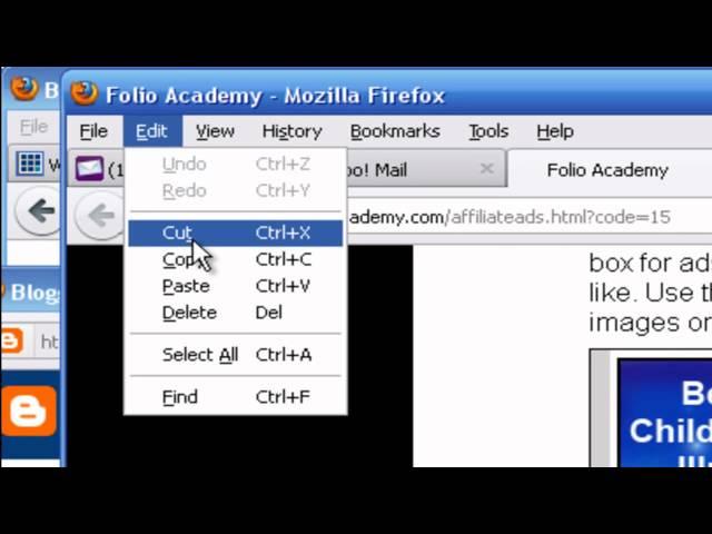 Folio Academy - Sales Affiliate Button Tutorial