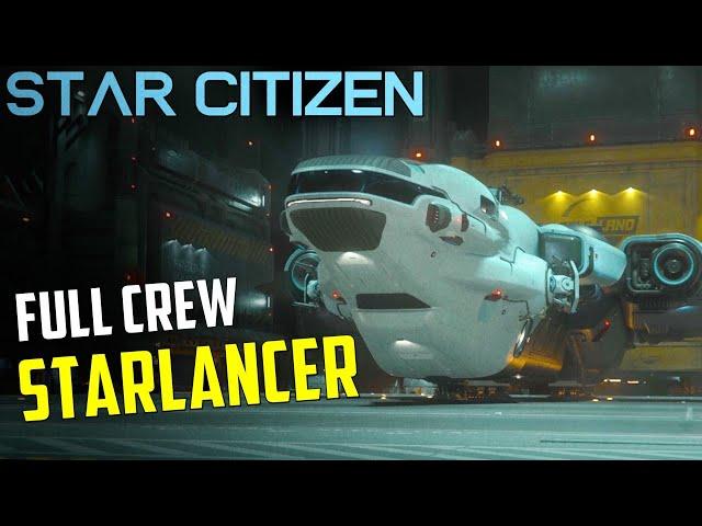 STARLANCER MAX - This NEW SHIP was BUILT for this! SAVE STANTON - Star Citizen 3.24.3 event gameplay