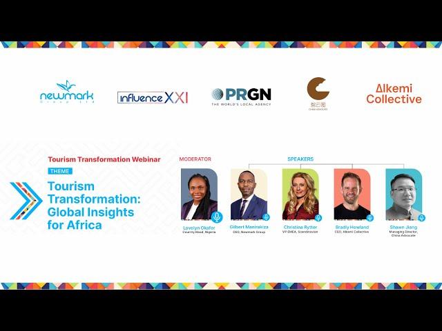 INFLUENCEXXI WEBINAR! Strategic Positionning of Africa's Tourism | PRGN x Newmark Group #leadership