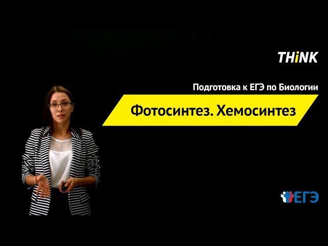 Фотосинтез. Хемосинтез | Подготовка к ЕГЭ по Биологии