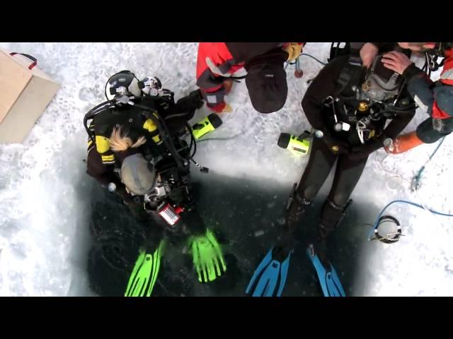 Ice Diving in Antarctica