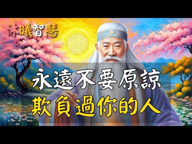 善良之人：永遠不要原諒欺負過你的人！宇宙也不會#沐曦智慧