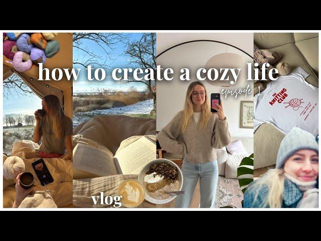 {vlog} how to create a cozy life - this is how I try to romanticize my everyday life