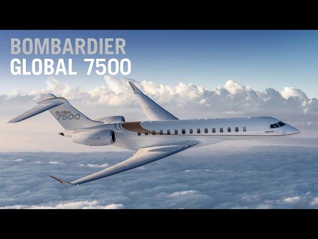 Tour the Bombardier Global 7500 Business Jet