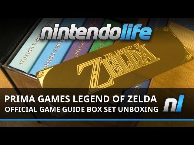 Prima Games Legend of Zelda Strategy Guide Box Set Unboxing