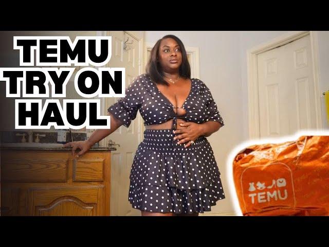 Fabulous Plus-Size Fashion Haul: 3 Chic Looks from Temu for 2024!