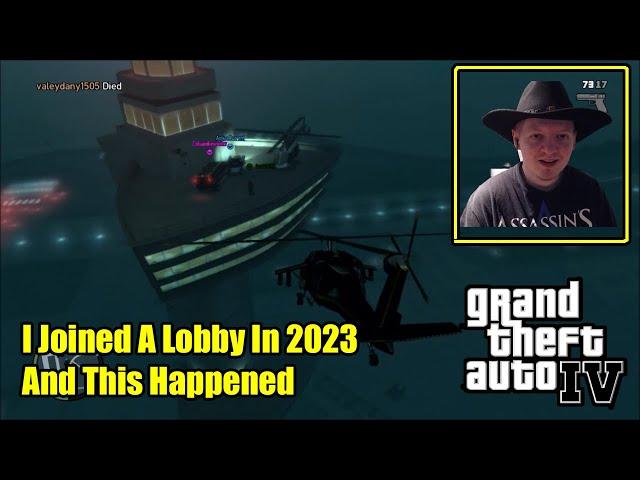 I Joined A GTA 4 PS3 Freemode Lobby In 2023 And This Happened