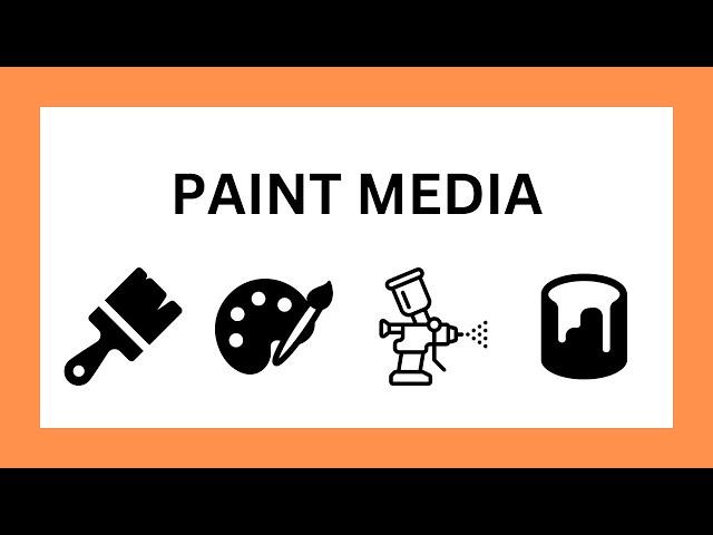 Every Paint Media Explained in 2 Minutes