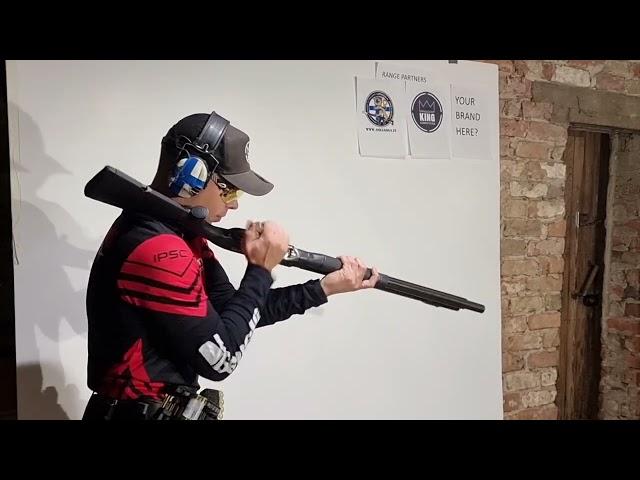 World's fastest shotgun reload by Kim Leppänen (12 shells)