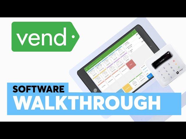 Vend POS App Walkthrough