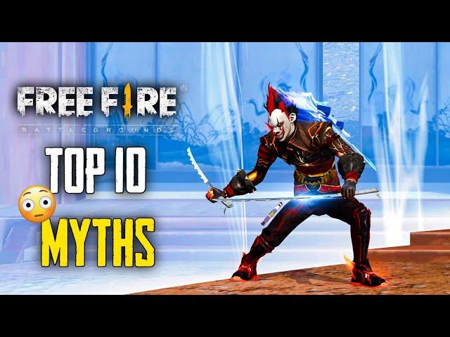 Top 10 Mythbusters in FREEFIRE Battleground | FREEFIRE Myths #289