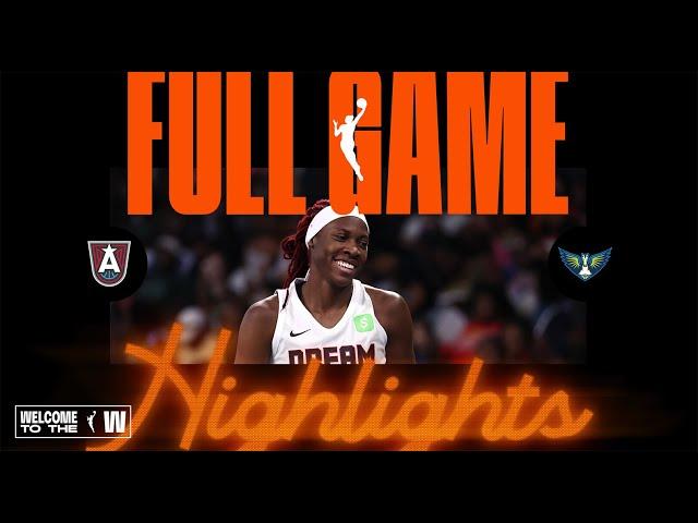 Dallas Wings vs. Atlanta Dream | FULL GAME HIGHLIGHTS | May 24, 2025