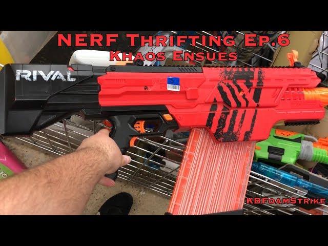 KBFoamStrike's NERF THRIFTING Vlog Ep. 6: Khaos Ensues