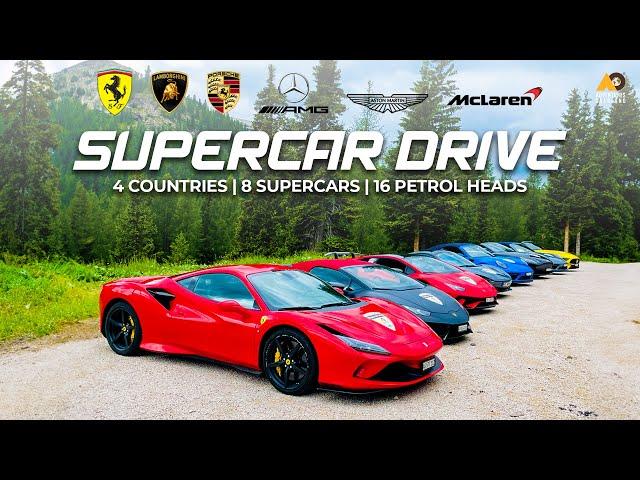 BEST SUPERCARS EXPERIENCE | DRIVING TOP BRANDS OF SUPERCARS I SELF DRIVE ROAD TRIP IN EUROPE  I EPIC