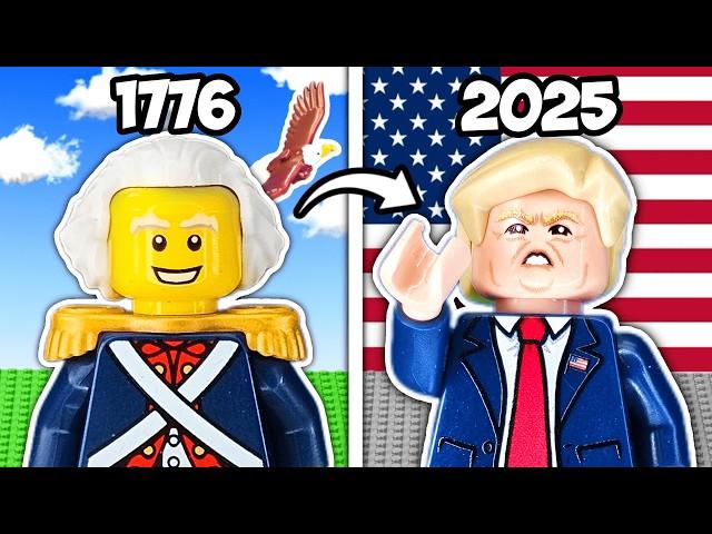 I remade AMERICAN HISTORY using LEGO...